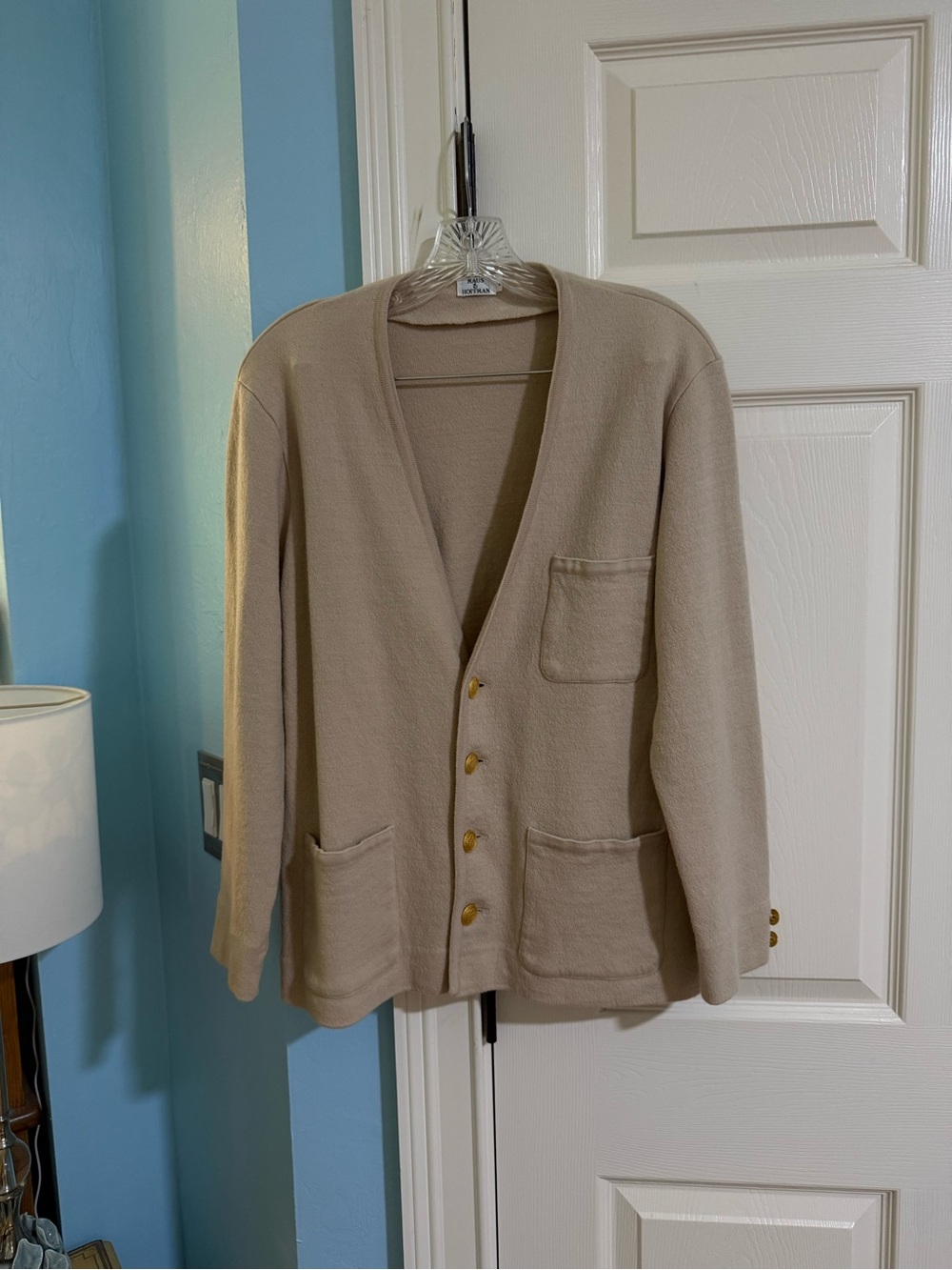 Maus & Hoffman 100% wool cardigan szM